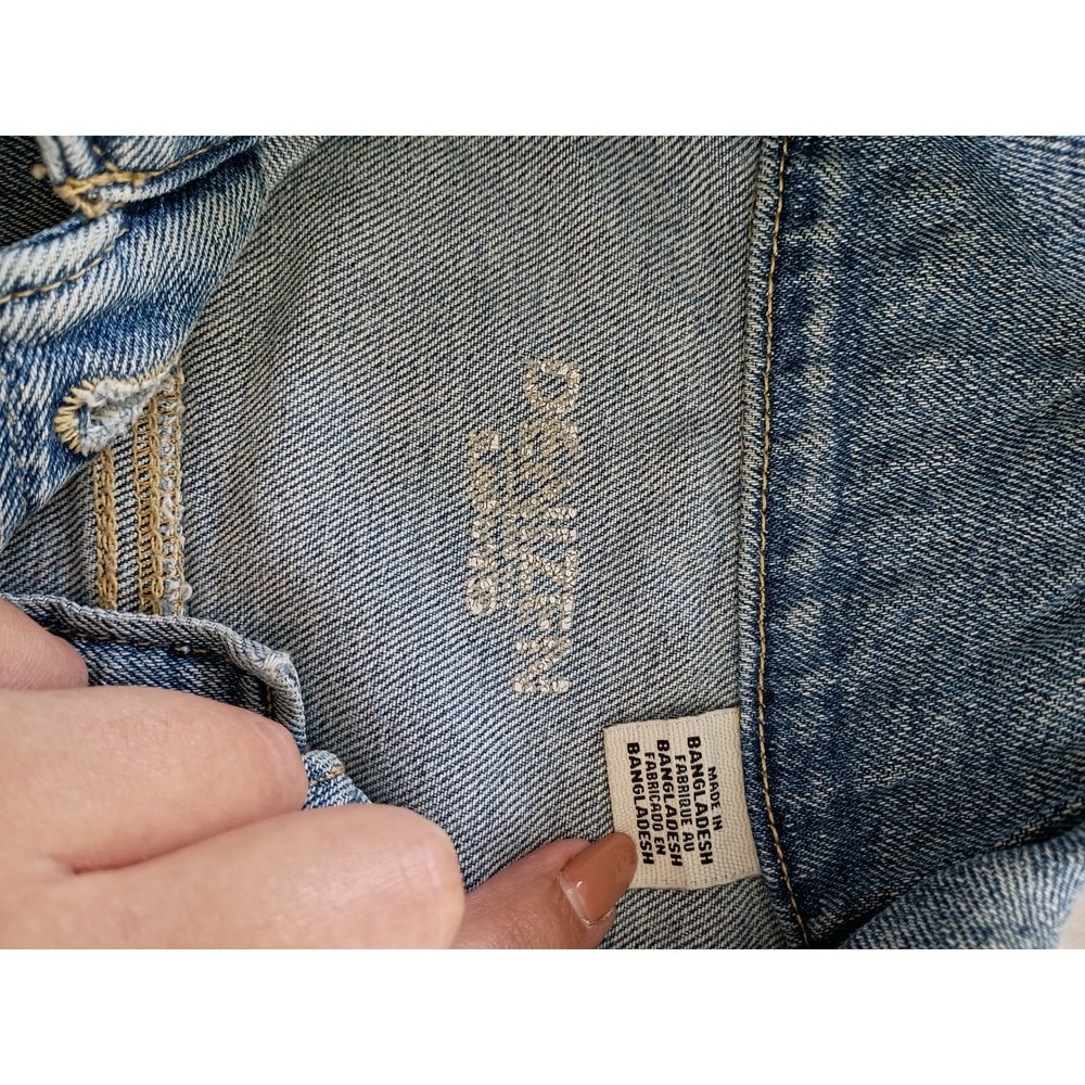 Levi's Denim Trucker Jacket Womens Blue Medium Wash Button Front Size‎ S - Picture 5 of 9